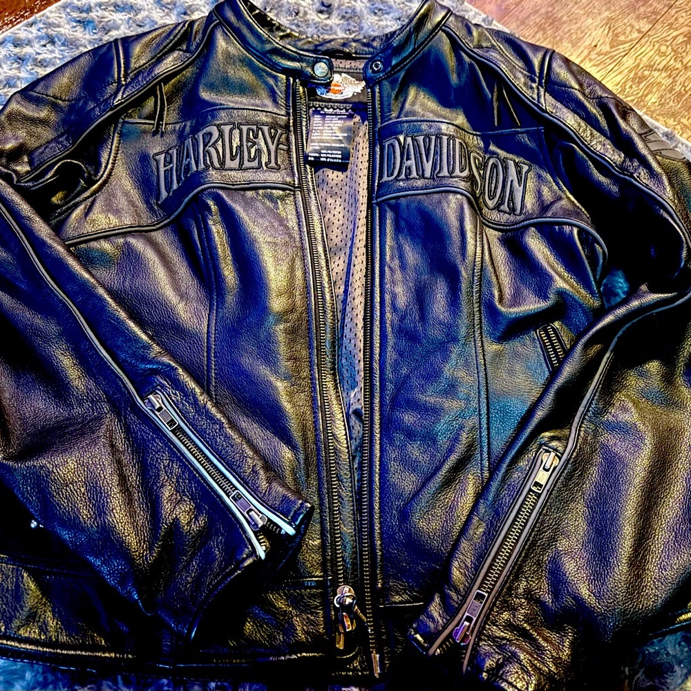 Harley-Davidson Leather Women’s Riding Jacket Size M